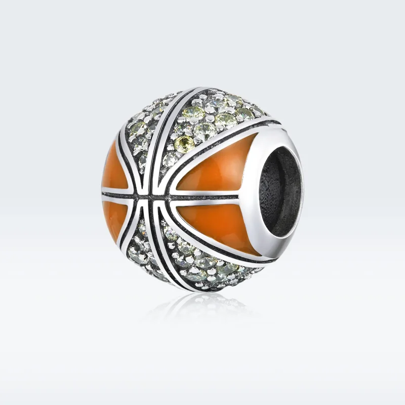 (immagine per) Charm tipo Pandora Spirito del basket - SCC1506 - Visualizza 5
