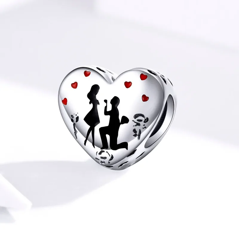 (immagine per) Charm tipo Pandora Sposami - SCC1403 - Visualizza 2