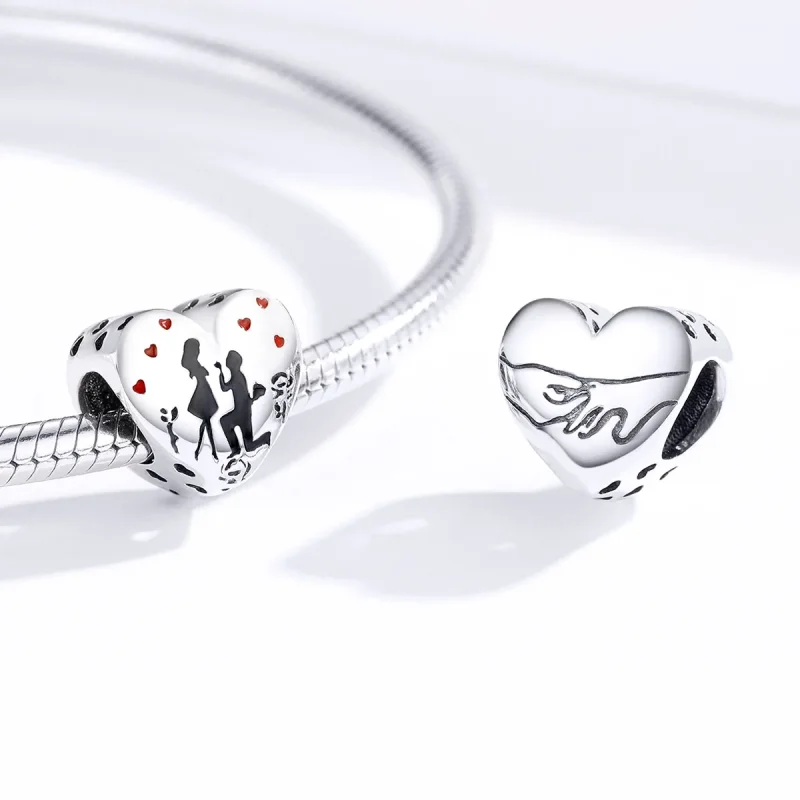 (immagine per) Charm tipo Pandora Sposami - SCC1403 - Visualizza 3