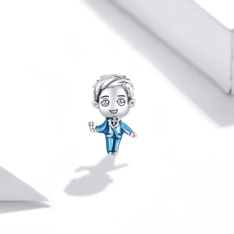 (immagine per) Charm tipo Pandora Sposo - SCC1812 - Visualizza 2