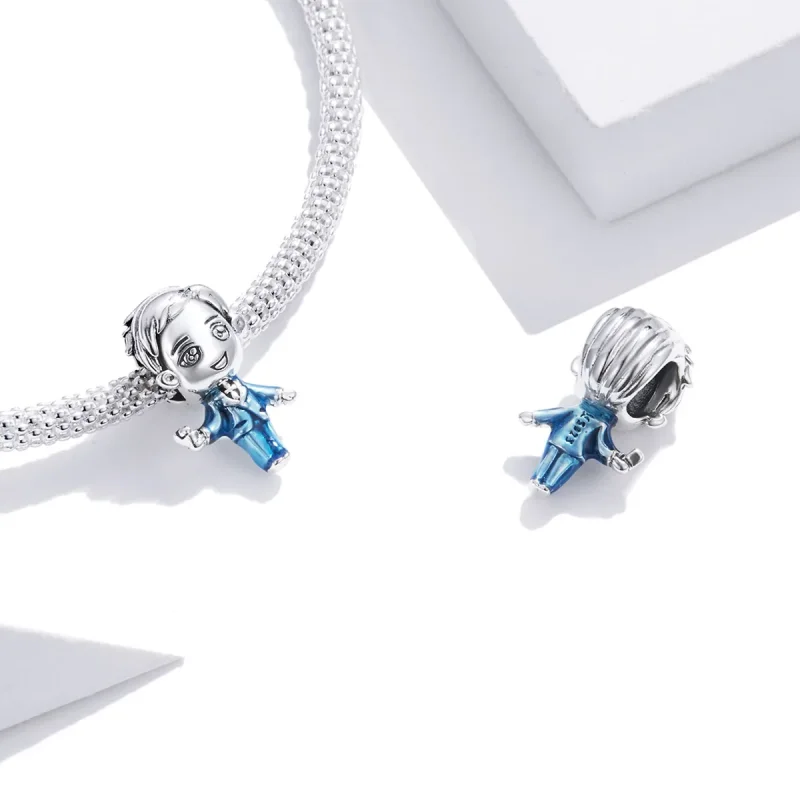 (immagine per) Charm tipo Pandora Sposo - SCC1812 - Visualizza 4