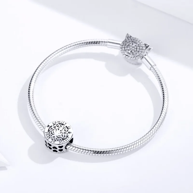 (immagine per) Charm tipo Pandora Spumante albero genealogico - SCC1324 - Visualizza 3