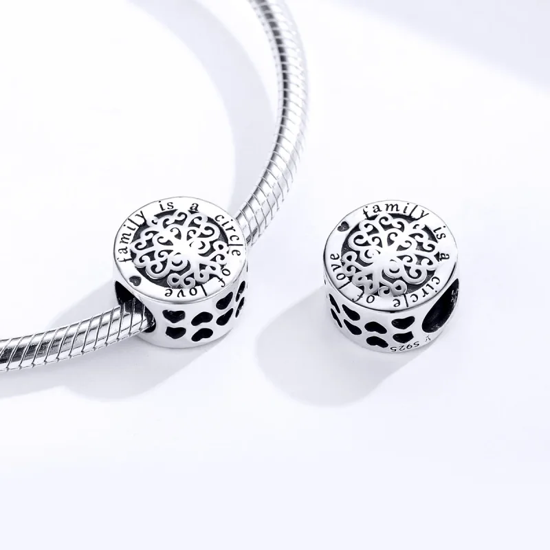 (immagine per) Charm tipo Pandora Spumante albero genealogico - SCC1324 - Visualizza 4
