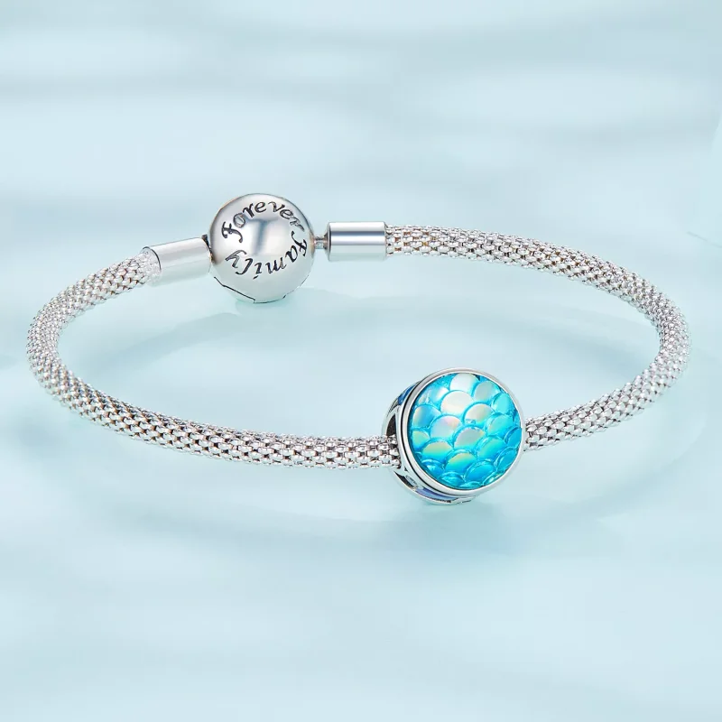 (immagine per) Charm tipo Pandora Squame di pesce - SCC2412 - Visualizza 5
