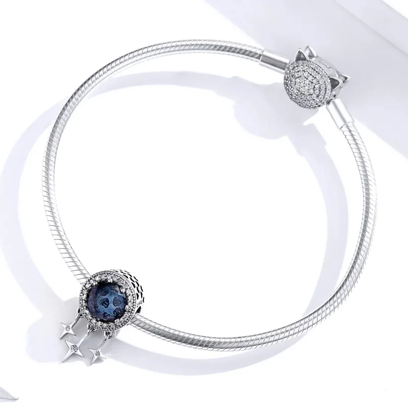 (immagine per) Charm tipo Pandora Stella blu - SCC1432 - Visualizza 4
