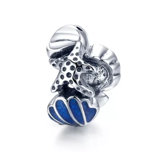 (immagine per) Charm tipo Pandora Stella del mare profondo - SCC1536