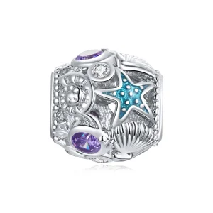 (immagine per) Charm tipo Pandora Stelle E Conchiglia - SCC1805