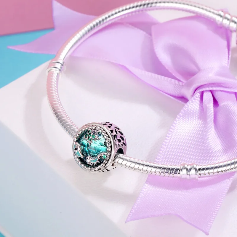 (immagine per) Charm tipo Pandora Stelle luminose - SCC246 - Visualizza 6