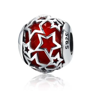 (immagine per) Charm tipo Pandora Stelle romantiche - SCC509