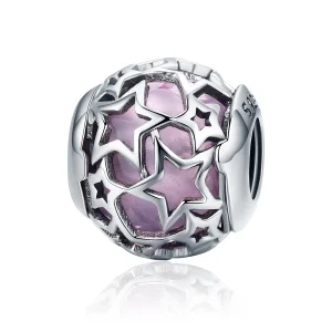 (immagine per) Charm tipo Pandora Stelle romantiche - SCC510