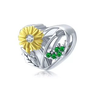 (immagine per) Charm tipo Pandora Storia della margherita - BSC284