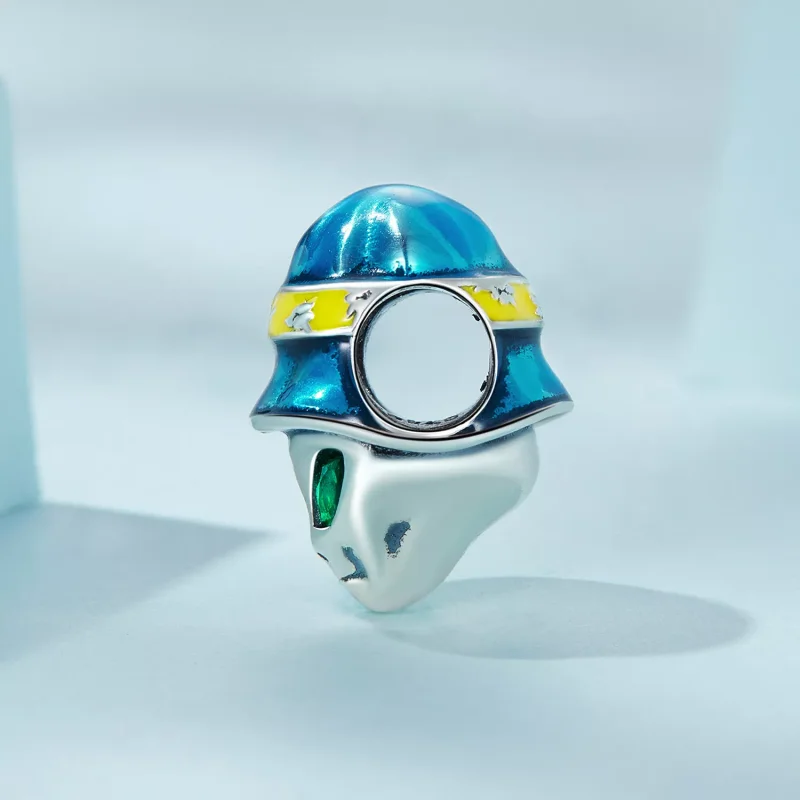 (immagine per) Charm tipo Pandora Strano alieno - SCC2393 - Visualizza 3