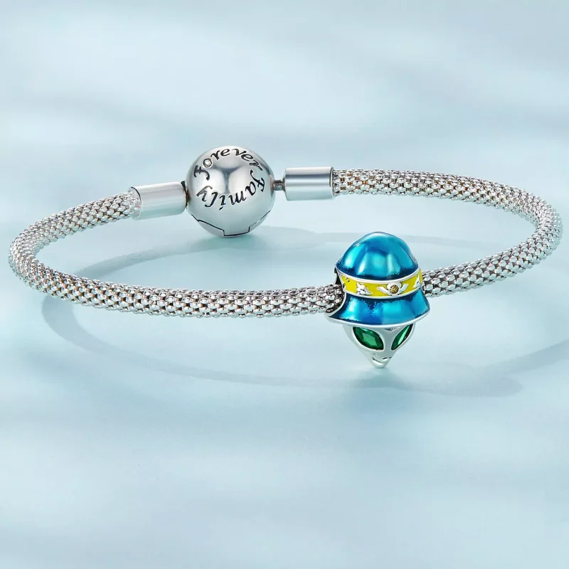 (immagine per) Charm tipo Pandora Strano alieno - SCC2393 - Visualizza 5