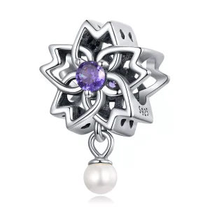 Charm tipo Pandora Streamer di perle - BSC637 (immagine per) Charm tipo Pandora Streamer di perle - BSC637