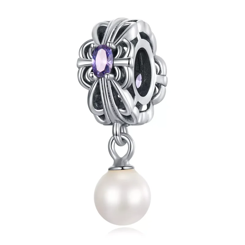 (immagine per) Charm tipo Pandora Streamer di perle - BSC638