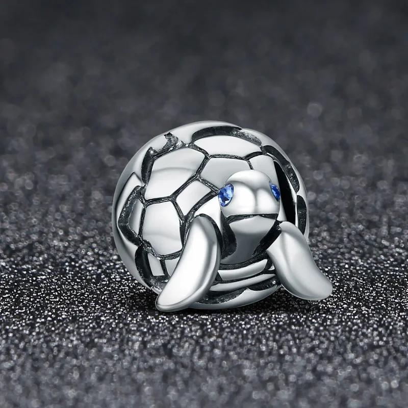 (immagine per) Charm tipo Pandora Tartaruga appena nata - SCC192 - Visualizza 2