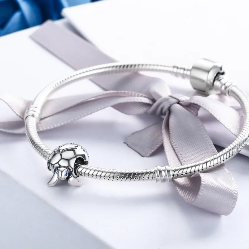 (immagine per) Charm tipo Pandora Tartaruga appena nata - SCC192 - Visualizza 4