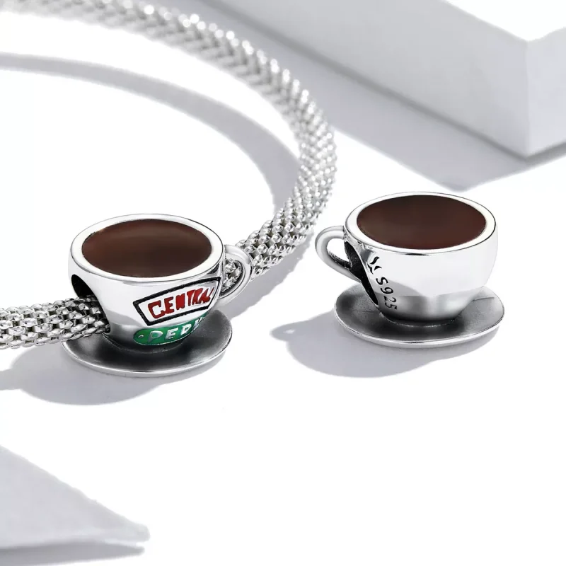 (immagine per) Charm tipo Pandora Tazza di caffè - SCC2164 - Visualizza 3