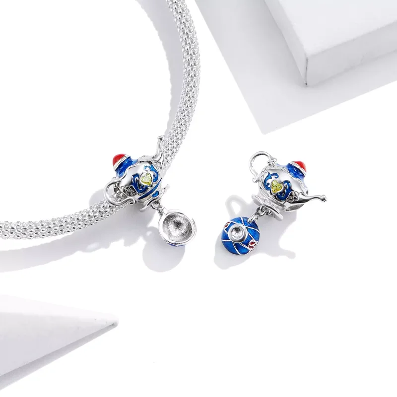 (immagine per) Charm tipo Pandora Teiera magica - BSC318 - Visualizza 3