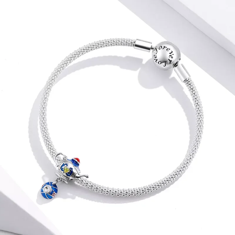 (immagine per) Charm tipo Pandora Teiera magica - BSC318 - Visualizza 4