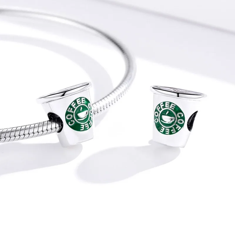 (immagine per) Charm tipo Pandora Tempo del caffè - SCC1545 - Visualizza 2