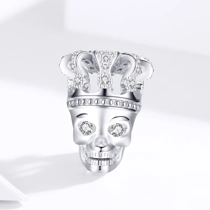 (immagine per) Charm tipo Pandora Teschio Con Corona - SCC1361 - Visualizza 3