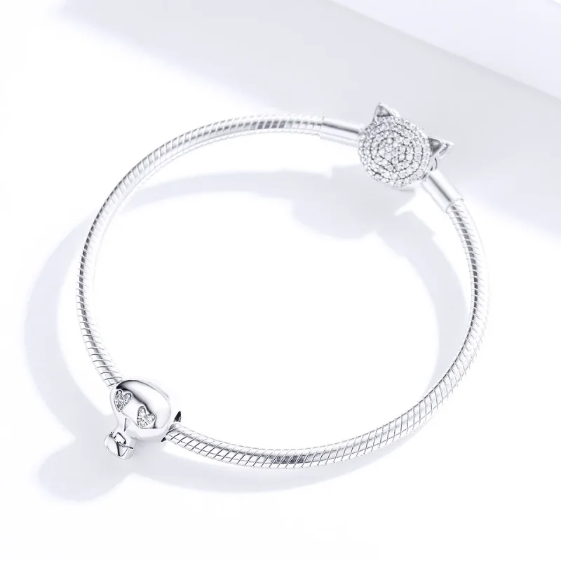 (immagine per) Charm tipo Pandora Teschio di Halloween - SCC1362 - Visualizza 2