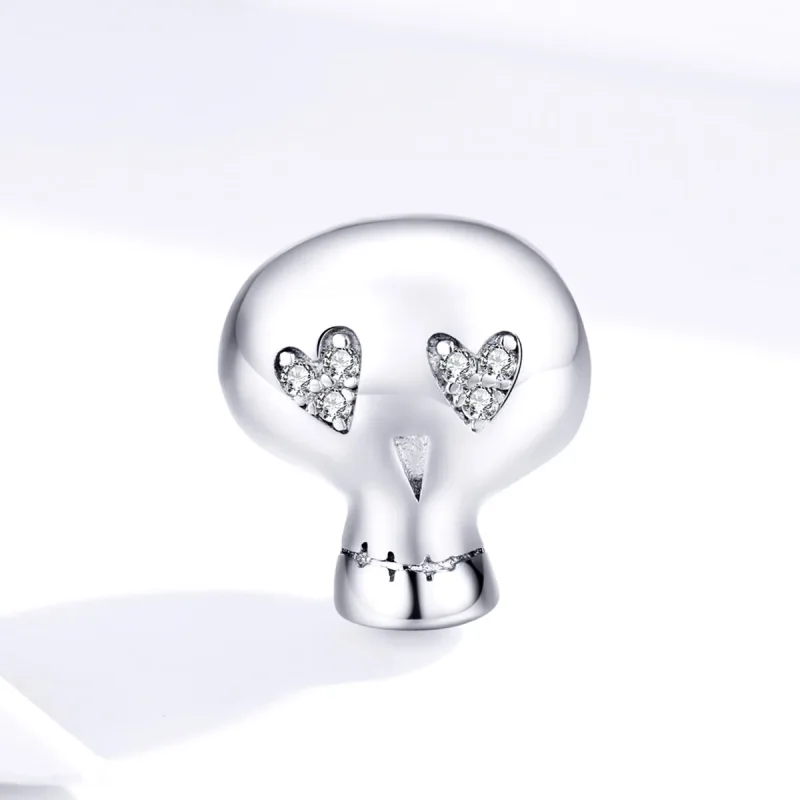 (immagine per) Charm tipo Pandora Teschio di Halloween - SCC1362 - Visualizza 3