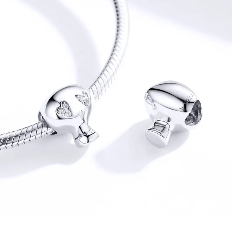 (immagine per) Charm tipo Pandora Teschio di Halloween - SCC1362 - Visualizza 4