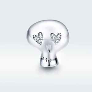 (immagine per) Charm tipo Pandora Teschio di Halloween - SCC1362