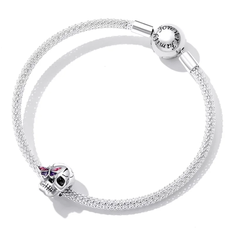 (immagine per) Charm tipo Pandora Teschio retrò - SCC2232 - Visualizza 5