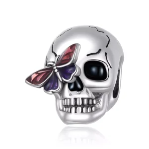 (immagine per) Charm tipo Pandora Teschio retrò - SCC2232