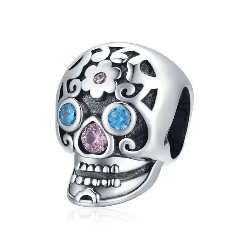 (immagine per) Charm tipo Pandora Teschio traforato - BSC524