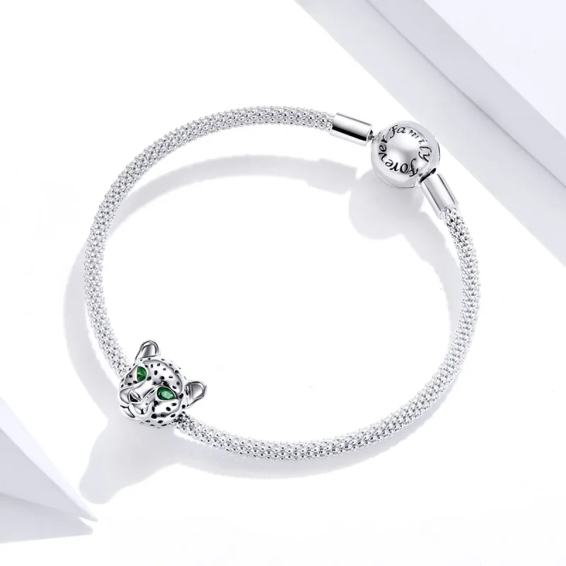 (immagine per) Charm tipo Pandora Testa di ghepardo - SCC1675 - Visualizza 3