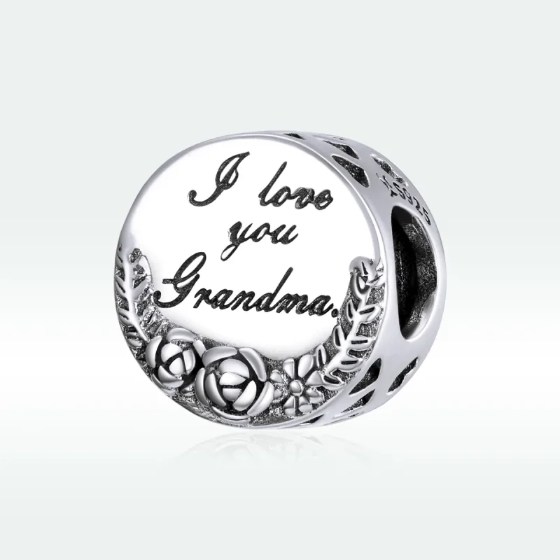 (immagine per) Charm tipo Pandora Ti amo nonna Gigi - SCC1762 - Visualizza 5