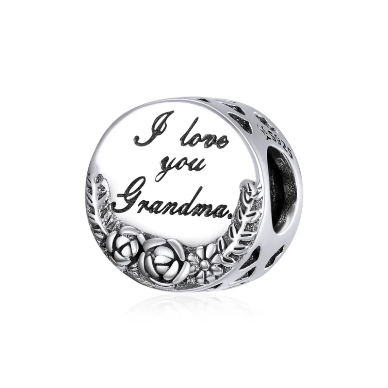 (immagine per) Charm tipo Pandora Ti amo nonna Gigi - SCC1762