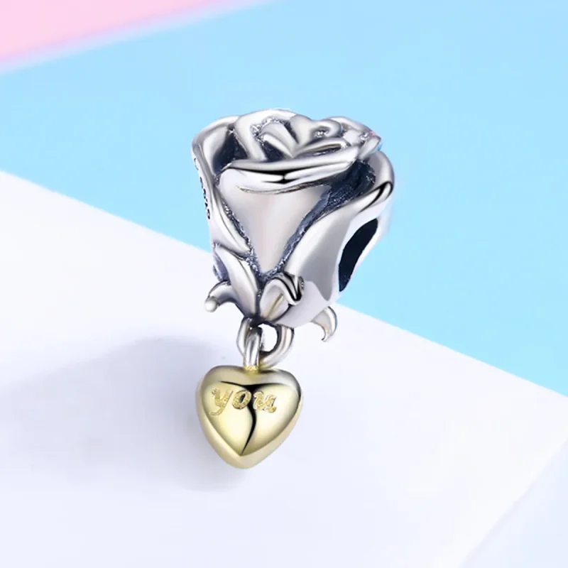 (immagine per) Charm tipo Pandora Ti voglio bene - SCC455 - Visualizza 4