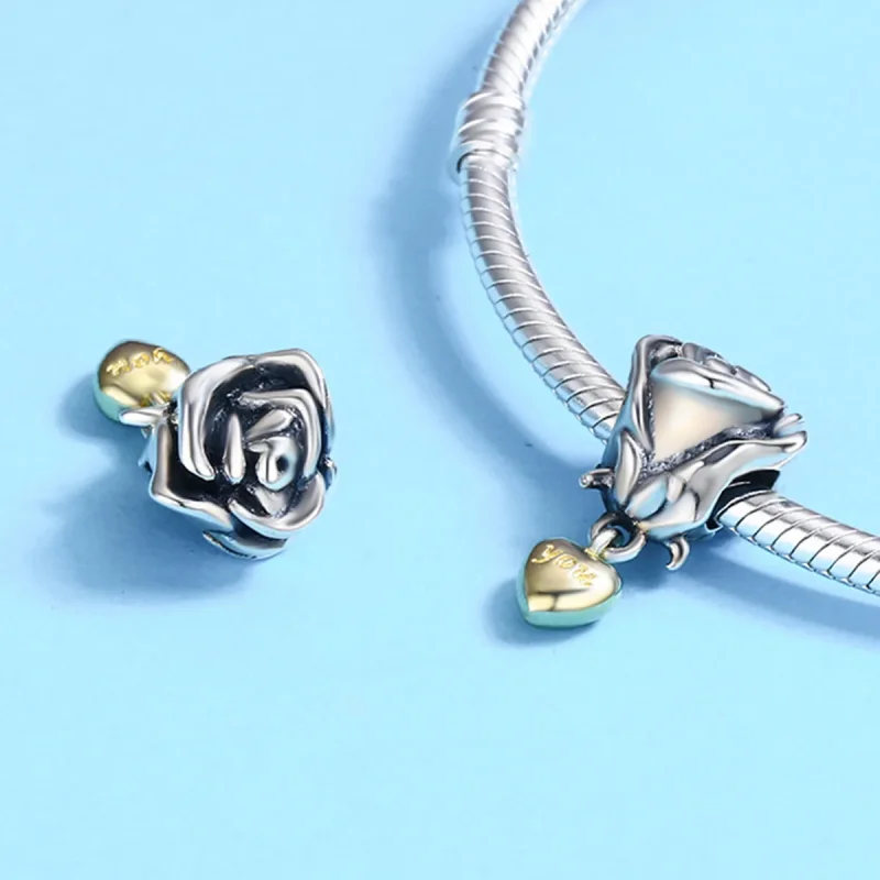 (immagine per) Charm tipo Pandora Ti voglio bene - SCC455 - Visualizza 6