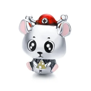 (immagine per) Charm tipo Pandora Topo Bambino - BSC113
