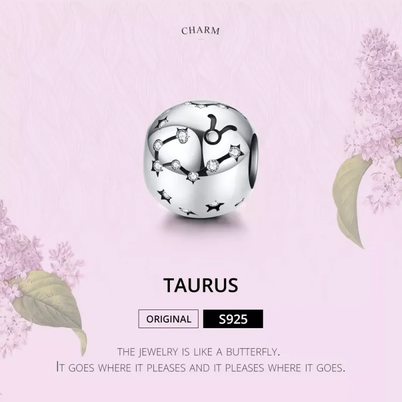 (immagine per) Charm tipo Pandora Toro - SCC1218-2 - Visualizza 2
