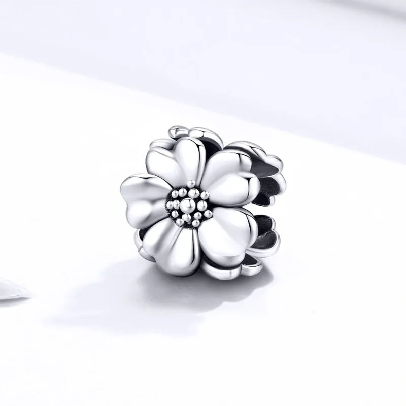 (immagine per) Charm tipo Pandora Tre fiori - SCC1486 - Visualizza 2
