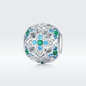 (immagine per) Charm tipo Pandora Trifoglio - BSC115
