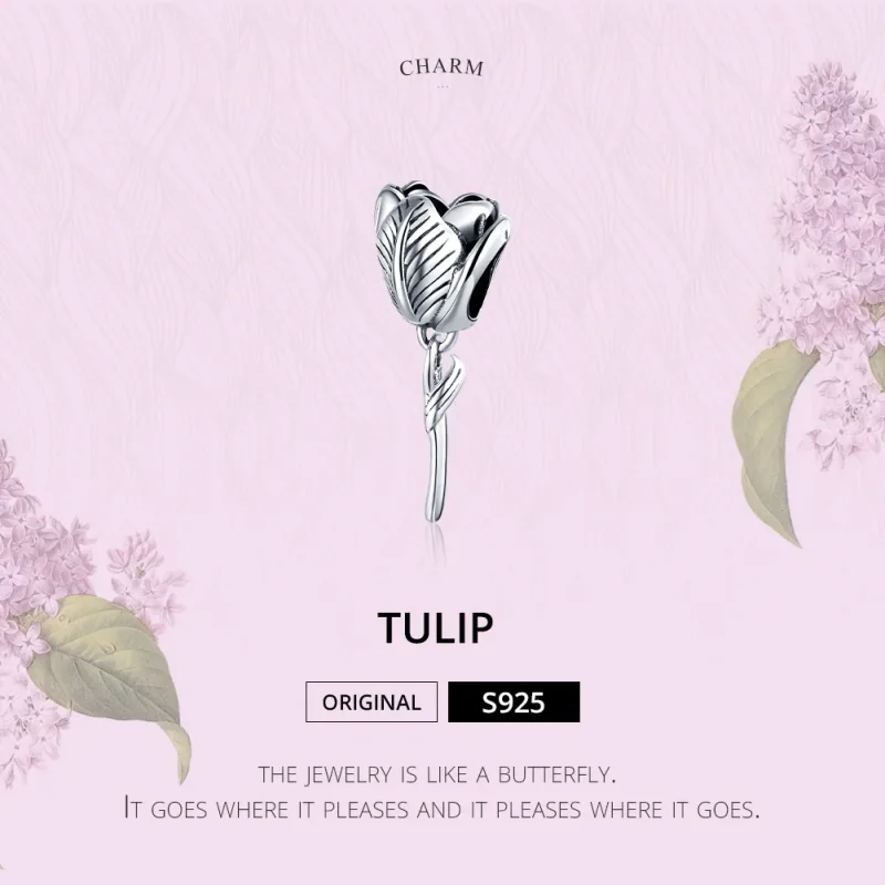 (immagine per) Charm tipo Pandora Tulipano - SCC1514 - Visualizza 6