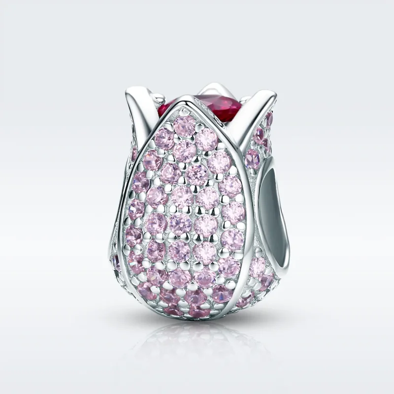 (immagine per) Charm tipo Pandora Tulipano - SCC569 - Visualizza 2