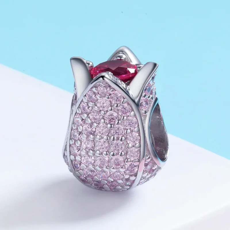 (immagine per) Charm tipo Pandora Tulipano - SCC569 - Visualizza 4