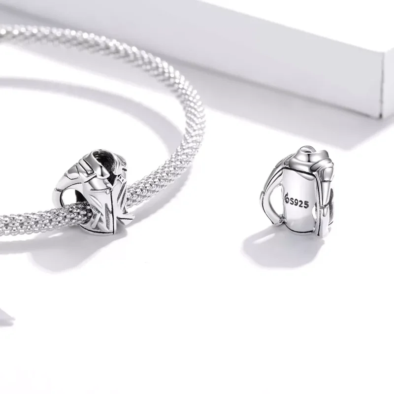 (immagine per) Charm tipo Pandora Tuta da motociclista - BSC385 - Visualizza 4