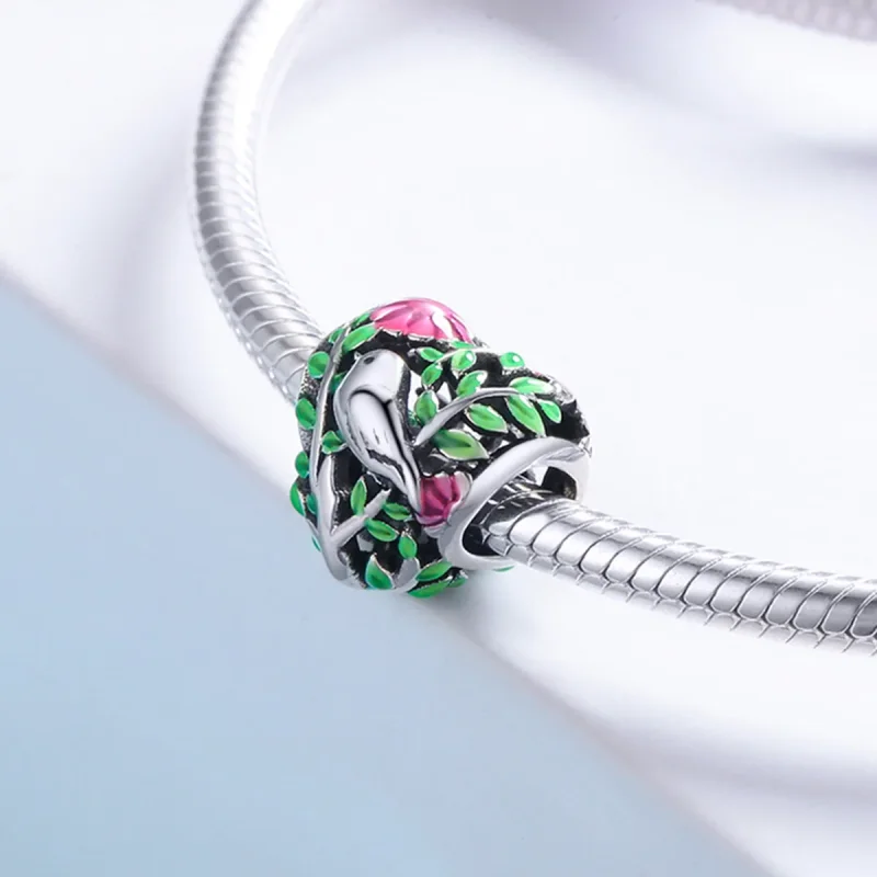 (immagine per) Charm tipo Pandora Uccelli Nella Foresta - SCC647 - Visualizza 4