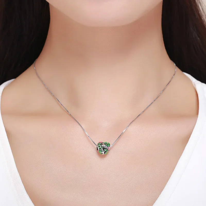 (immagine per) Charm tipo Pandora Uccelli Nella Foresta - SCC647 - Visualizza 6