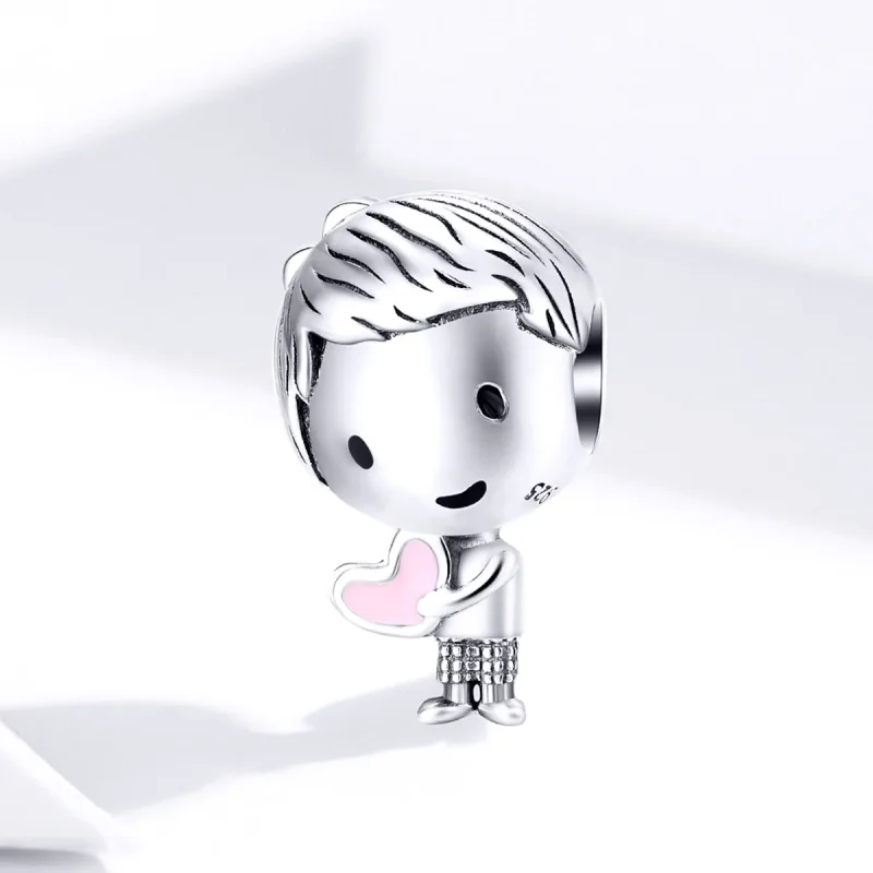 (immagine per) Charm tipo Pandora È un ragazzo - SCC1334 - Visualizza 2