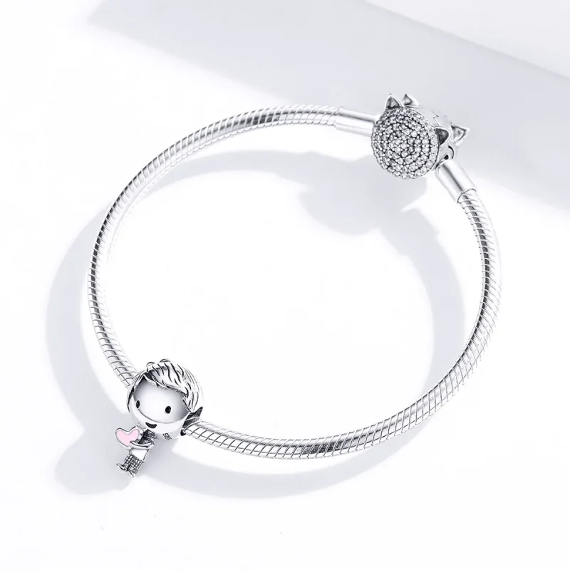 (immagine per) Charm tipo Pandora È un ragazzo - SCC1334 - Visualizza 3